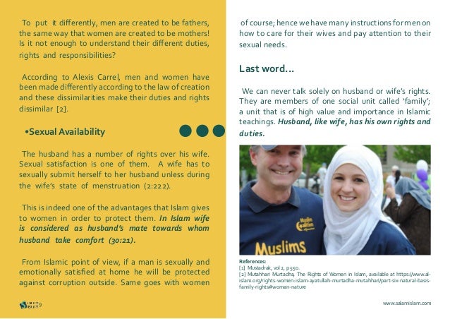sexual satifaction in islam Sexual satifaction in islam